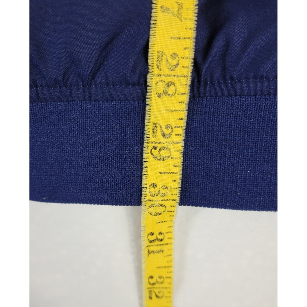 Pro Player Illinois Fighting Illini V-Neck Windbreaker Navy Blue 2XL Pullover - Picture 3 of 8